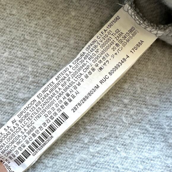 Zara Trafaluc Oversized Sweatshirt Size M - Picture 8 of 11